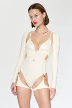 Load image into Gallery viewer, Cosmos Bodysuit - Ivory