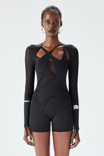 Load image into Gallery viewer, Mystique Playsuit - Black
