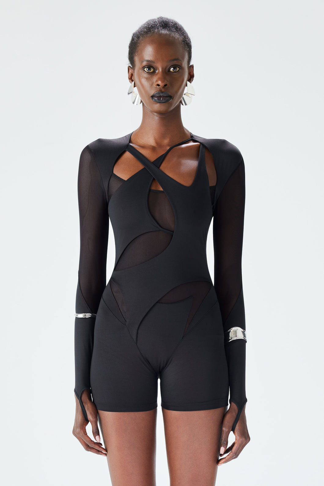 Mystique Playsuit - Black