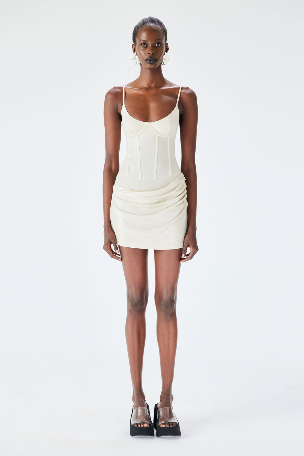 Venom Dress - Ivory Sparkle