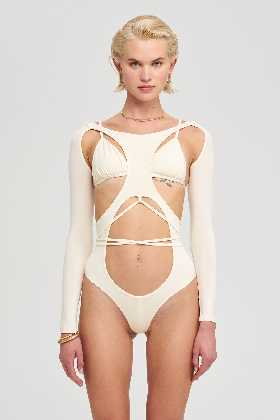 Margot Bodysuit - Ivory