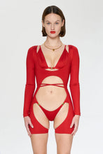 Load image into Gallery viewer, Judith Bodysuit - Red
