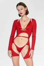 Load image into Gallery viewer, Judith Bodysuit - Red
