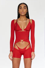 Load image into Gallery viewer, Marlene Catsuit - Red
