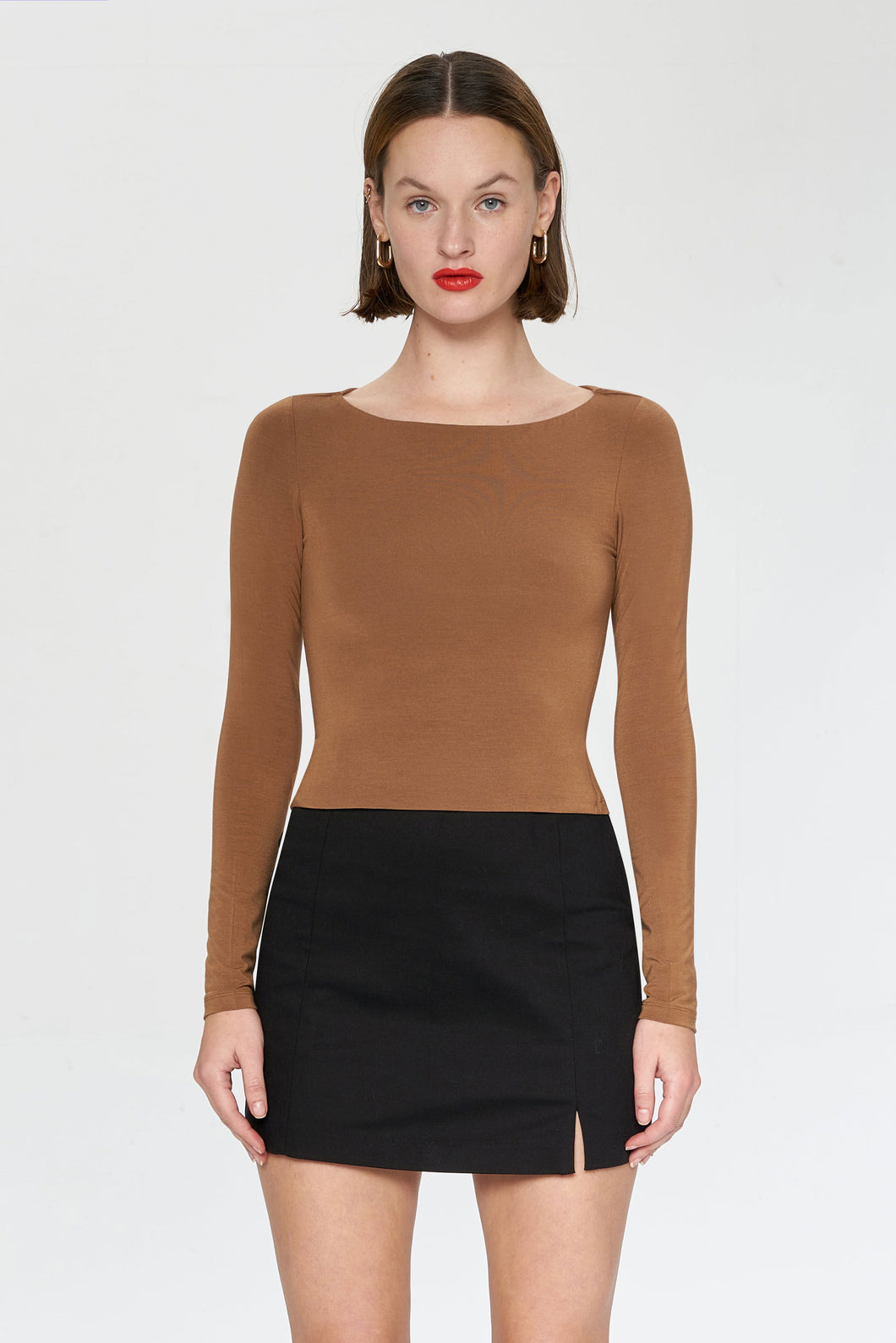 Riri Top - Brown